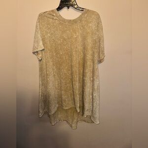 Free People Movement tunic length t shirt